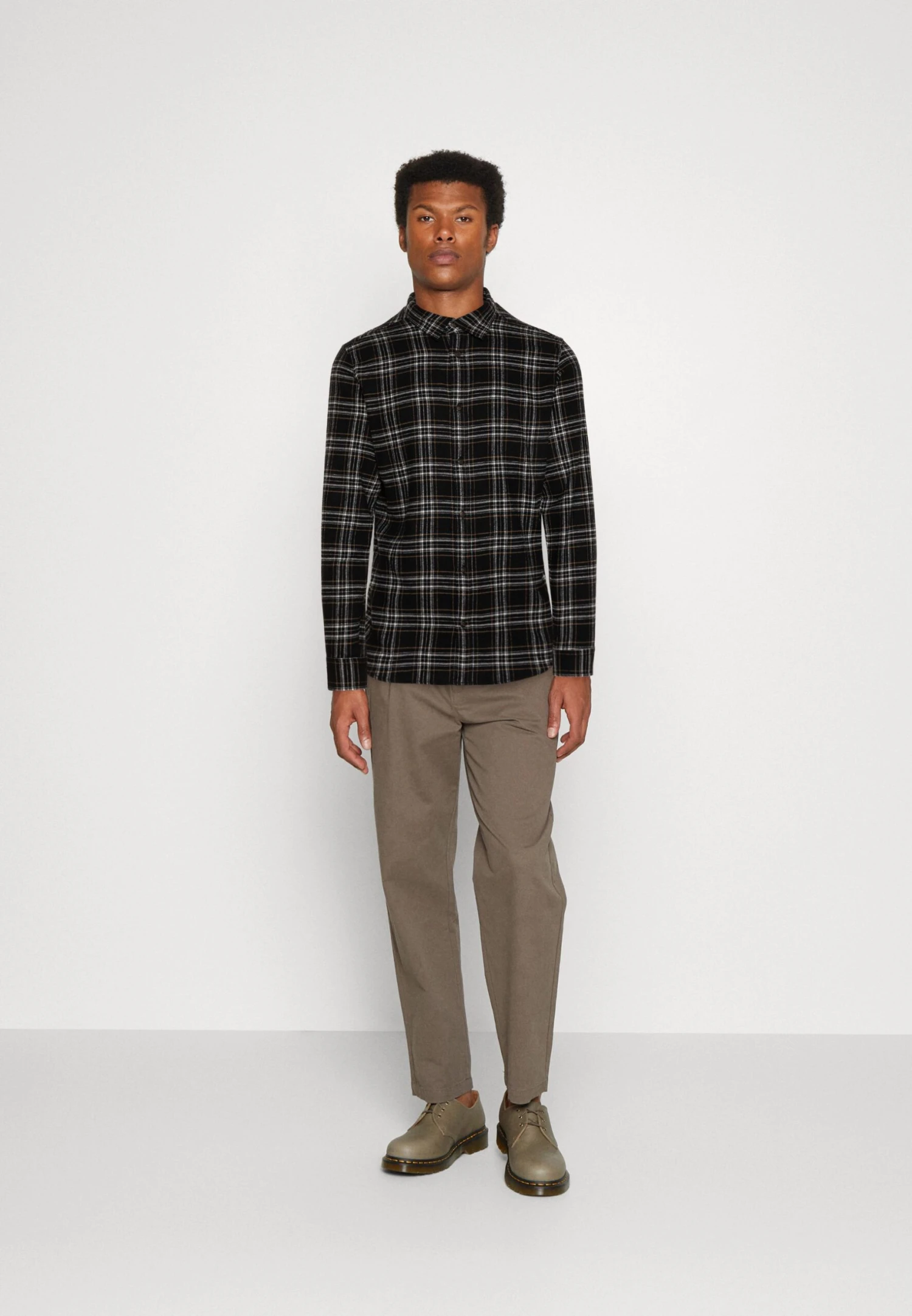 Jack & Jones Fall CheckLs - Camicia - Black 4 Jack & Jones Fall CheckLs - Camicia - Black - immagine 2