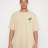 Jack & Jones Jorgreen Tee Crew NeckT-Shirt Con StampaOatmeal Uomo T-shirt E Polo JA221004U-B11