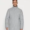 Jack & Jones Jjedunham SnCappotto CortoLight Grey Melange Uomo Cappotti JA222T0UP-C12