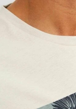 Jack & Jones Jcobooster Ss Crew Neck JunT-Shirt Con StampaMoonbeam Uomo T-shirt E Polo JA222O55H-A11 -Jack & Jones 96cbf54f016c4e61b105c644b9ac28f4