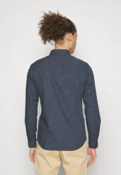 Jack & Jones Jjeremy Detail Shirt Ls NoosCamicia EleganteNavy Blazer Uomo Camicie JA222D2FG-K11 -Jack & Jones 98858ced8bda451392a273093300a76c