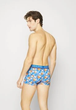 Jack & Jones Jachenderson Trunks 3 PackCulotteJolly Greenpack/Aster Blue Uomo Intimo JA282O0MB-M11 -Jack & Jones 9887c902f4cc4279aabc706aa4fbbab7