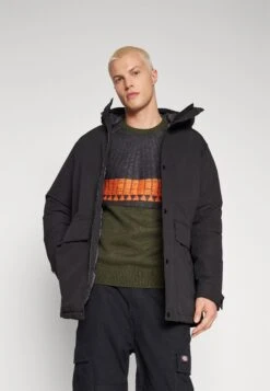 Jack & Jones Jjchamp Jacket - Cappotto Invernale - Black -Jack & Jones 995dc46fc04a4a63bfcf2a458e2a7d14