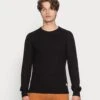 Jack & Jones Jjepannel Crew NeckMaglioneBlack Uomo Maglieria JA222Q10E-Q11 -Jack & Jones 9dc7d60bc813422e8d45c03514687836