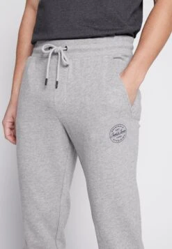 Jack & Jones Jjigordon Jjshark Pantaloni SportiviLight Grey Melange Uomo Pantaloni Sportivi E Joggers JA222E0KP-C11 -Jack & Jones 9e181864bec248b3baa8a51013342bd9