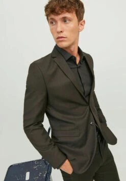 Jack & Jones KlassischerGiaccaBlack Ink Uomo Completi E Cravatte JA222T087-Q12 -Jack & Jones a21e2b3c26e44e059291761008661fc0