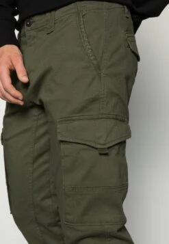 Jack & Jones Jjipaul Jjflake Pantaloni CargoOlive Night Uomo Pantaloni JA222E0D6-N11 -Jack & Jones a297618938414c438d798a20c338aa26