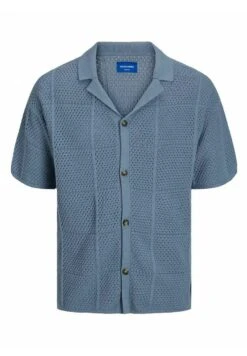 Jack & Jones Kurzarm- Camicia - Blue Mirage -Jack & Jones a358b0044b5f4bda8372b85cf1501e6f