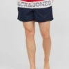 Jack & Jones Jpstfiji Jj Block SnShorts Da MareChinese Red Uomo Moda Mare JA282H05O-G11