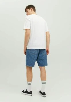 Jack & Jones Jortulum Landscape Crew NeckT-Shirt Con StampaBright White Uomo T-shirt E Polo JA222O55S-A11 -Jack & Jones a3e02929b3894026b44198b6353e72e3