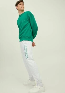 Jack & Jones Kane Brink GrafikPantaloni SportiviWhite Melange Uomo Pantaloni Sportivi E Joggers JA222E17J-A11 -Jack & Jones a6d3e3b69d4c44e194c9bb4c283d64d7