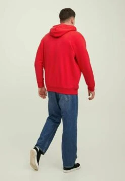 Jack & Jones Jjelogo Hood Plus SizeFelpa Con CappuccioTrue Red Uomo Maglieria E Felpe JA222S2QE-G11 10 Jack & Jones Jjelogo Hood Plus SizeFelpa Con CappuccioTrue Red Uomo Maglieria E Felpe JA222S2QE-G11 -Jack & Jones a8ce4e430b5f4eac8530d8bb27cb4a59