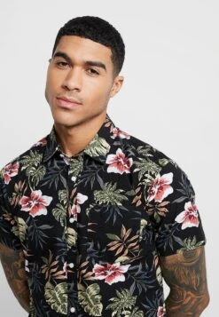 Jack & Jones Jjejack Slim FitCamiciaBlack Uomo Camicie JA222D1JW-Q11 -Jack & Jones a99c6e7ad82f4e20a00f488a81669efd