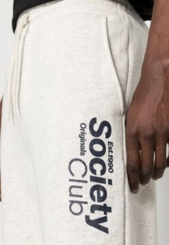 Jack & Jones Jjikane Brink ClubPantaloni SportiviWhite Melange Uomo Pantaloni Sportivi E Joggers JA222E0YN-A11 -Jack & Jones ab102bdd3d194d3f9b88abea41fd1211