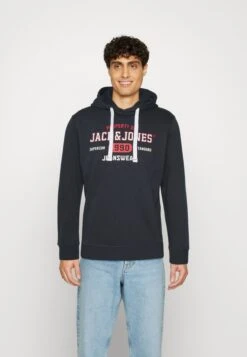 Jack & Jones Jjstamp HoodFelpaNavy Blazer Uomo Maglieria E Felpe JA222S29U-K12