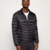 Jack & Jones Jjehero Puffer CollarGiacca InvernaleBlack Uomo Giacche JA222T10Z-Q11