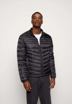 Jack & Jones Jjehero Puffer CollarGiacca InvernaleBlack Uomo Giacche JA222T10Z-Q11