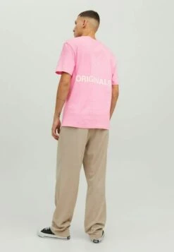 Jack & Jones Crew NeckT-Shirt Con StampaPrism Pink Uomo T-shirt E Polo JA222O5AI-J11 -Jack & Jones ae89c648764b4869998ffd5d01fb39ae