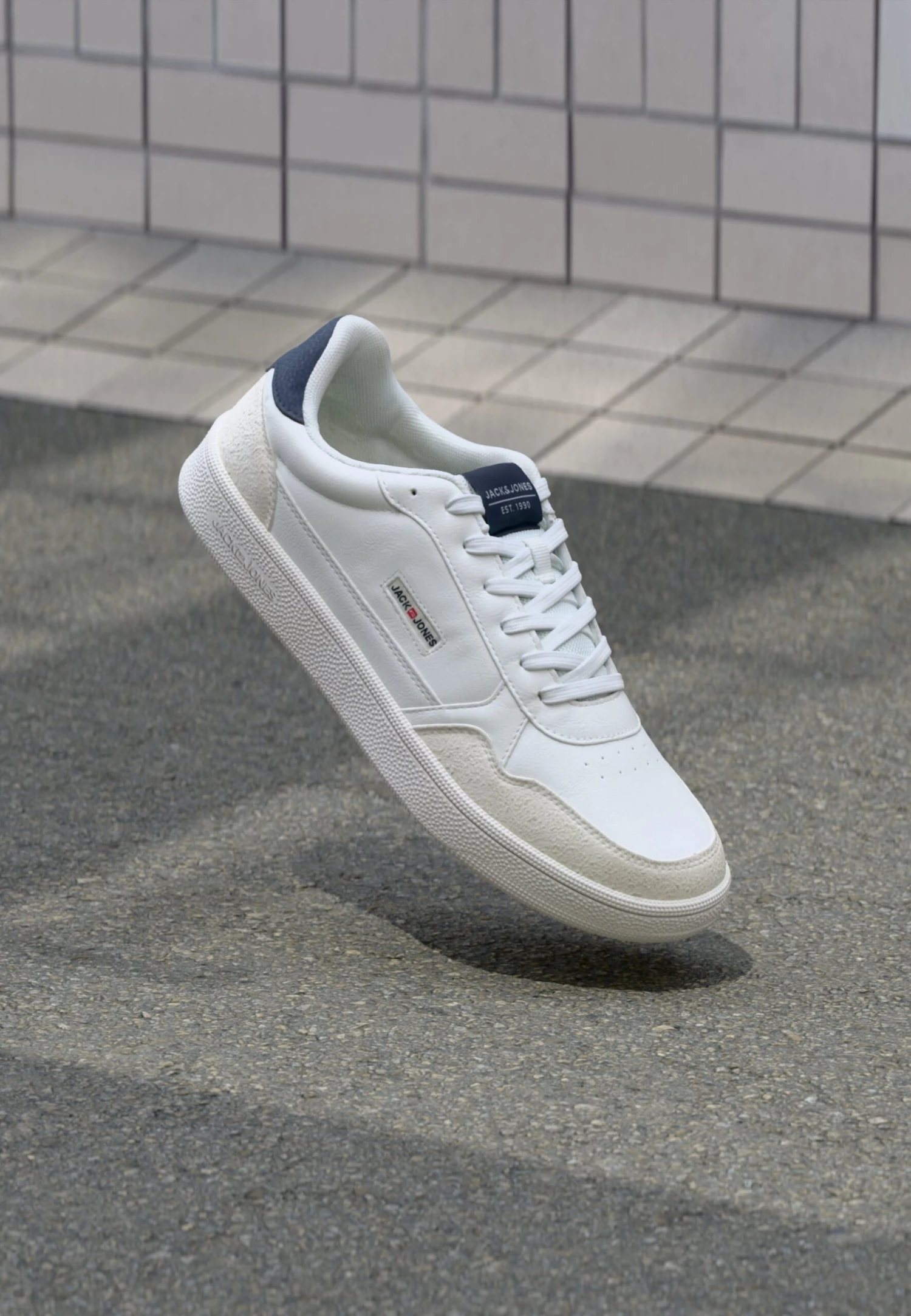 Jack & Jones JFWBOUNCE - Sneakers Basse - White/verdant Green 10 Jack & Jones JFWBOUNCE - Sneakers Basse - White/verdant Green - immagine 8