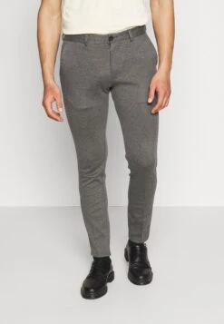 Jack & Jones Jjimarco JjphilPantaloniGrey Melange Uomo Pantaloni JA222E0L7-C11