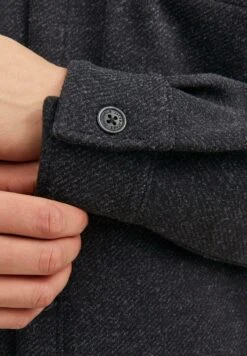 Jack & Jones Jorzac Melange Ls - Giacca Leggera - Black -Jack & Jones afe923b3909f4bfd9b01a79ed71e5504