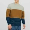 Jack & Jones Crew NeckMaglioneMoonbeam Uomo Maglieria JA222Q1GE-A11 -Jack & Jones b10209e97efe4c5e9a712a9ea1e724e0