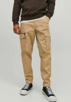 Jack & Jones Jjiace JjdexPantaloni CargoOxford Tan Uomo Pantaloni JA222E0UG-B11