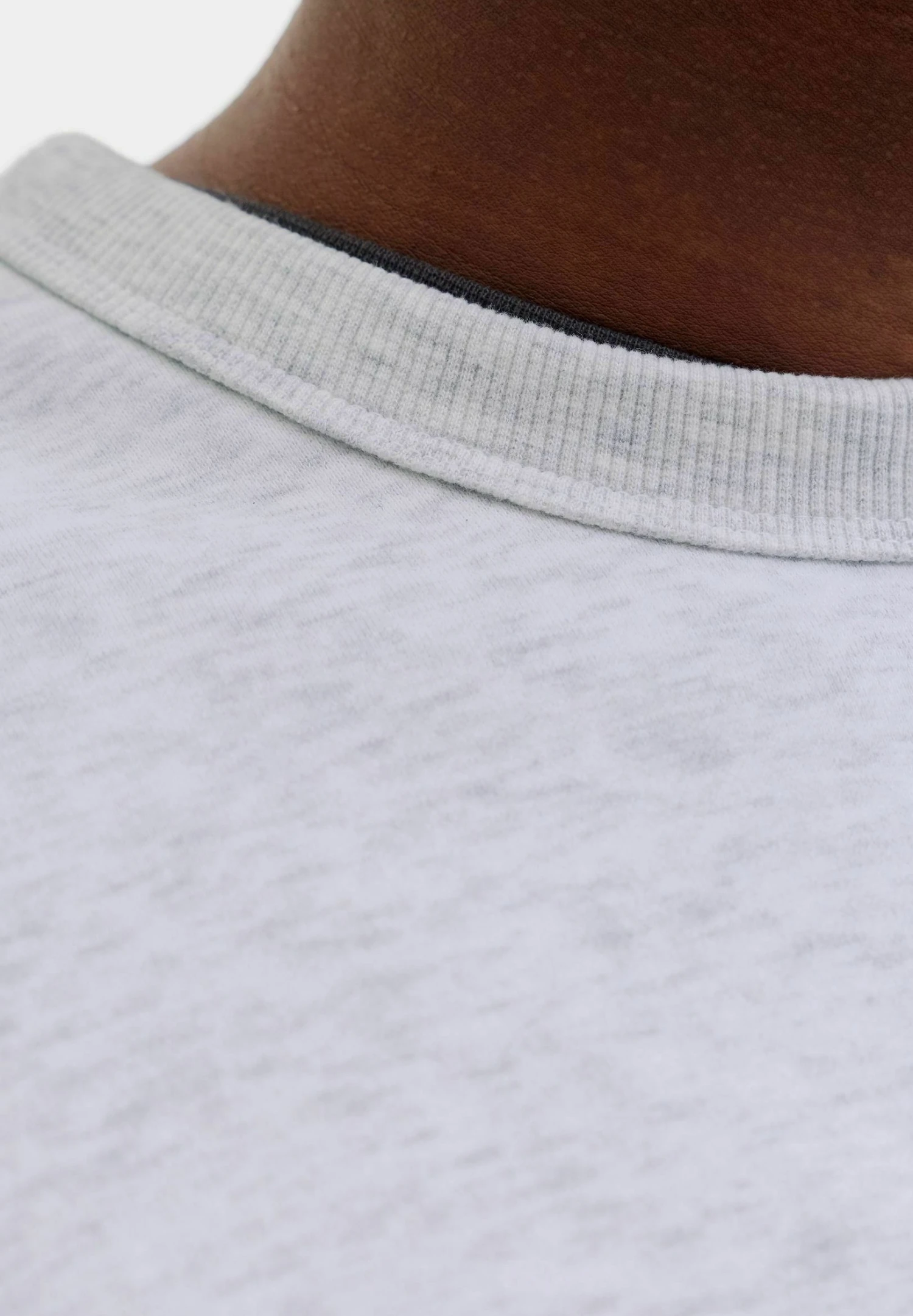 Jack & Jones JORBLEECKER BRANDING CREW - Felpa - Bright White 6 Jack & Jones JORBLEECKER BRANDING CREW - Felpa - Bright White - immagine 4