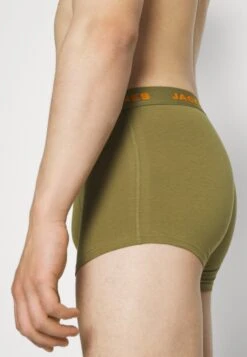 Jack & Jones Jacsolid Contrast Trunks 5 PackCulotteLight Grey/Olive Uomo Intimo JA282O0OP-C11 -Jack & Jones b2378b5791fd428d9727b23c57a79df4