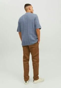 Jack & Jones Kurzarm- Camicia - Blue Mirage -Jack & Jones b2513c3bc15f4cf68560626d36b62e17