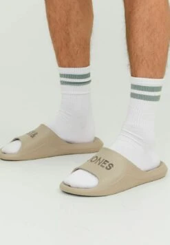 Jack & Jones Jfwgarrix Moulded SliderCiabatte Da MarePlaza Taupe Uomo Scarpe Aperte JA212G02M-O11