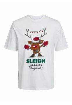 Jack & Jones X-MasT-Shirt Con StampaBright White Uomo T-shirt E Polo JA222O5NH-A12 -Jack & Jones b2c8edda16674c80b9b298c9b41f100c