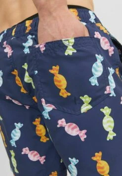 Jack & Jones Stfiji Swim FunnyShorts Da MareNavy Blazer Uomo Moda Mare JA282H05W-K12 -Jack & Jones b4d39e7f341445b3ab936bd1682aa00c