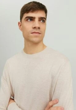 JACK&JONES Premium MaglioneOatmeal Uomo Maglieria JAM22Q077-B11 -Jack & Jones b4eaae46dd7c4fe8a627dec64b0f5493