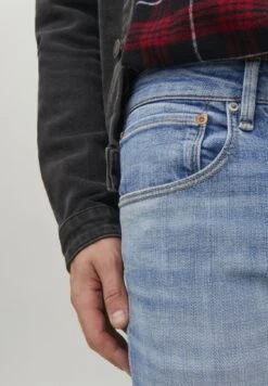 Jack & Jones Jjitim Jjdavis Jj Noos - Jeans Slim Fit - Blue Denim -Jack & Jones b759fbd4639d46cbad23c3ed92add8af