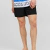 Jack & Jones Jpstfiji Jj Block SnShorts Da MareSuper Sonic Uomo Moda Mare JA282H05O-K11