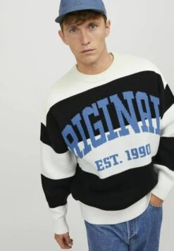 Jack & Jones Crew NeckMaglioneVanilla Ice Uomo Maglieria JA222Q1H6-A11 -Jack & Jones b9102f67eb0448ecaead463c5433483c