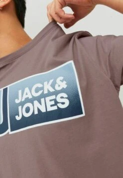 Jack & Jones Jcologan Crew NeckT-Shirt Con StampaTwilight Mauve Uomo T-shirt E Polo JA222O53I-I11 -Jack & Jones ba1b7b1919ce4f058398f895ac631435