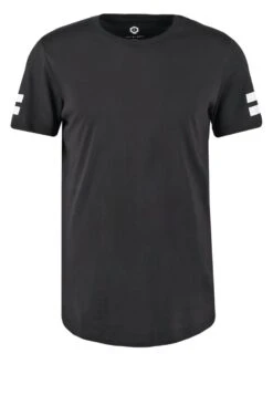 Jack & Jones Jcoboro Crew Neck Slim Fit T-Shirt Con StampaBlack Uomo T-shirt E Polo JA222O0YG-Q11 -Jack & Jones be66a0e7e0ae406490d55794b94bcd76