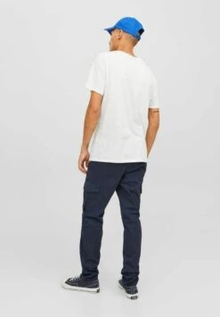 Jack & Jones Jpstmarco Joe AkmPantaloni CargoNavy Blazer Uomo Pantaloni JA222E0R9-T11 -Jack & Jones bfe8ad407aa945468ef46ead86b01553