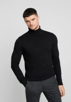 Jack & Jones Jjeemil Roll Neck - Maglione - Black