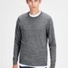 Jack & Jones Ebasic Crew Neck Noos - Maglione - Blue/Grey