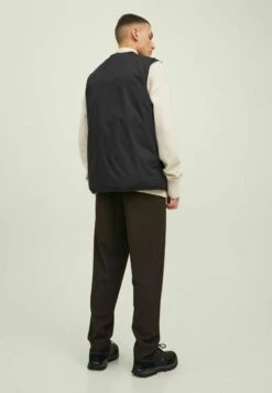 Jack & Jones Bill Capri - Pantaloni - Seal Brown -Jack & Jones c2377a9a84a5463093341821d15a8239