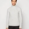 Jack & Jones Jjpower Roll NeckMaglioneLight Grey/White Uomo Maglieria JA222Q14R-C11