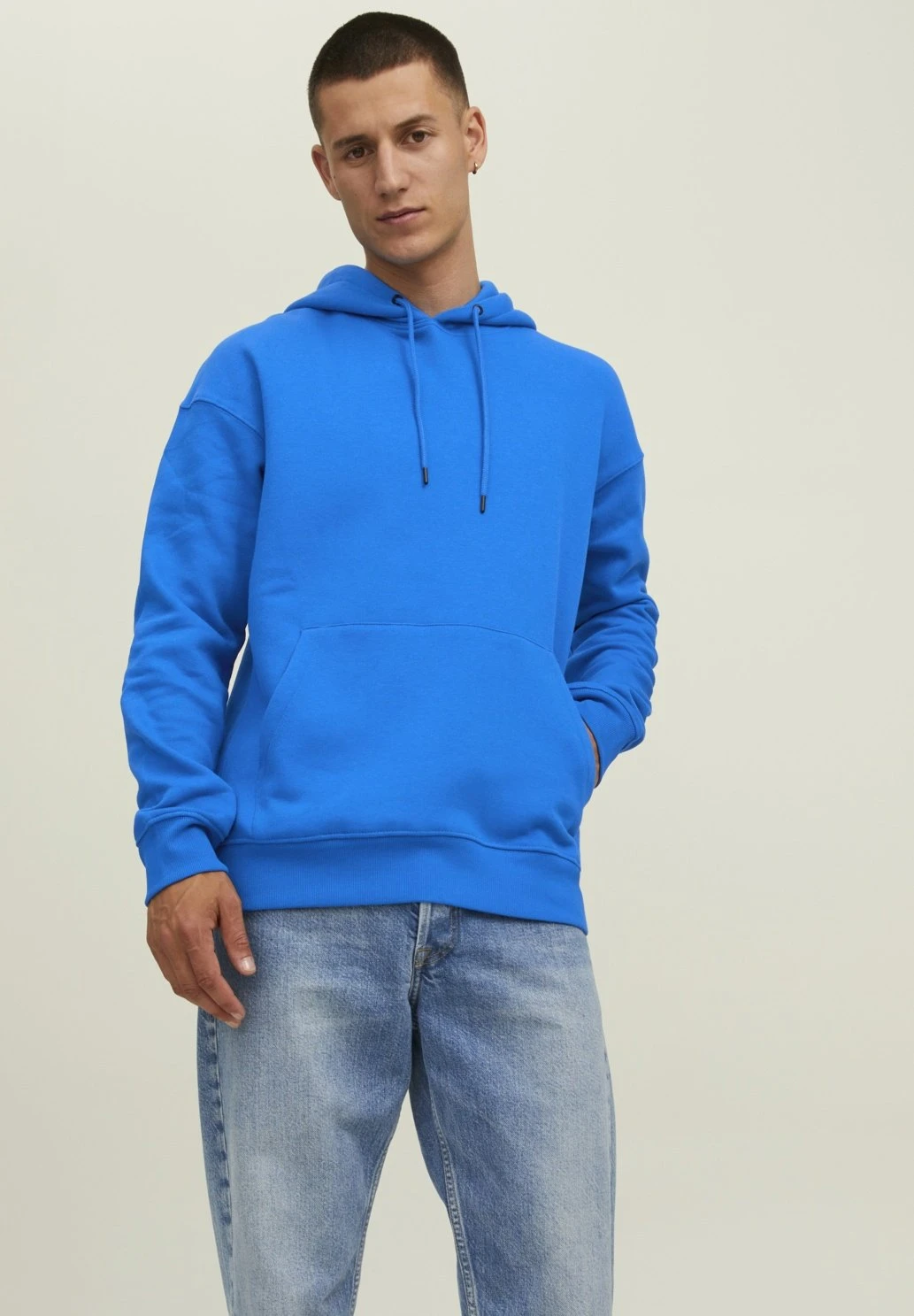 Jack & Jones BasicNoosFelpa Con CappuccioFrench Blue Uomo Maglieria E Felpe JA222S2ZZ-K11 3 Jack & Jones BasicNoosFelpa Con CappuccioFrench Blue Uomo Maglieria E Felpe JA222S2ZZ-K11