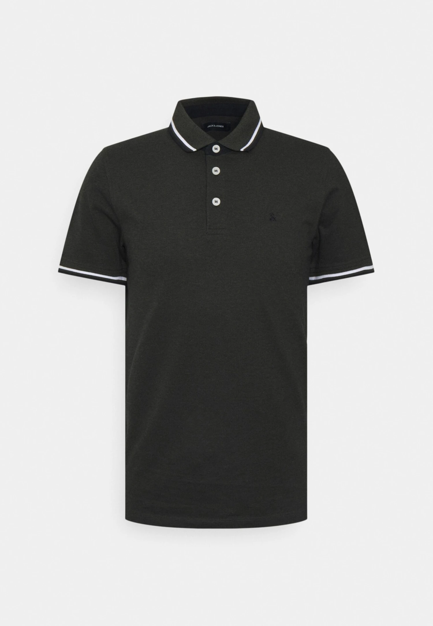 Jack & Jones Epaulos Ss NoosPoloForest Night Uomo T-shirt E Polo JA222P04T-M11 3 Jack & Jones Epaulos Ss NoosPoloForest Night Uomo T-shirt E Polo JA222P04T-M11