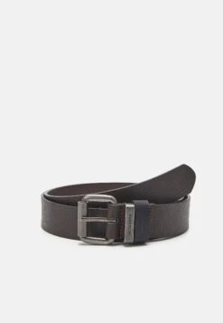Jack & Jones Jacaron Belt - Cintura - Brown Stone