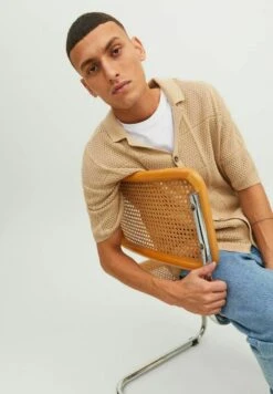 Jack & Jones Kurzarm CamiciaCrockery Uomo Camicie JA222Q1G1-B11 -Jack & Jones c9df20abc32d42a38afa0a50656dd797