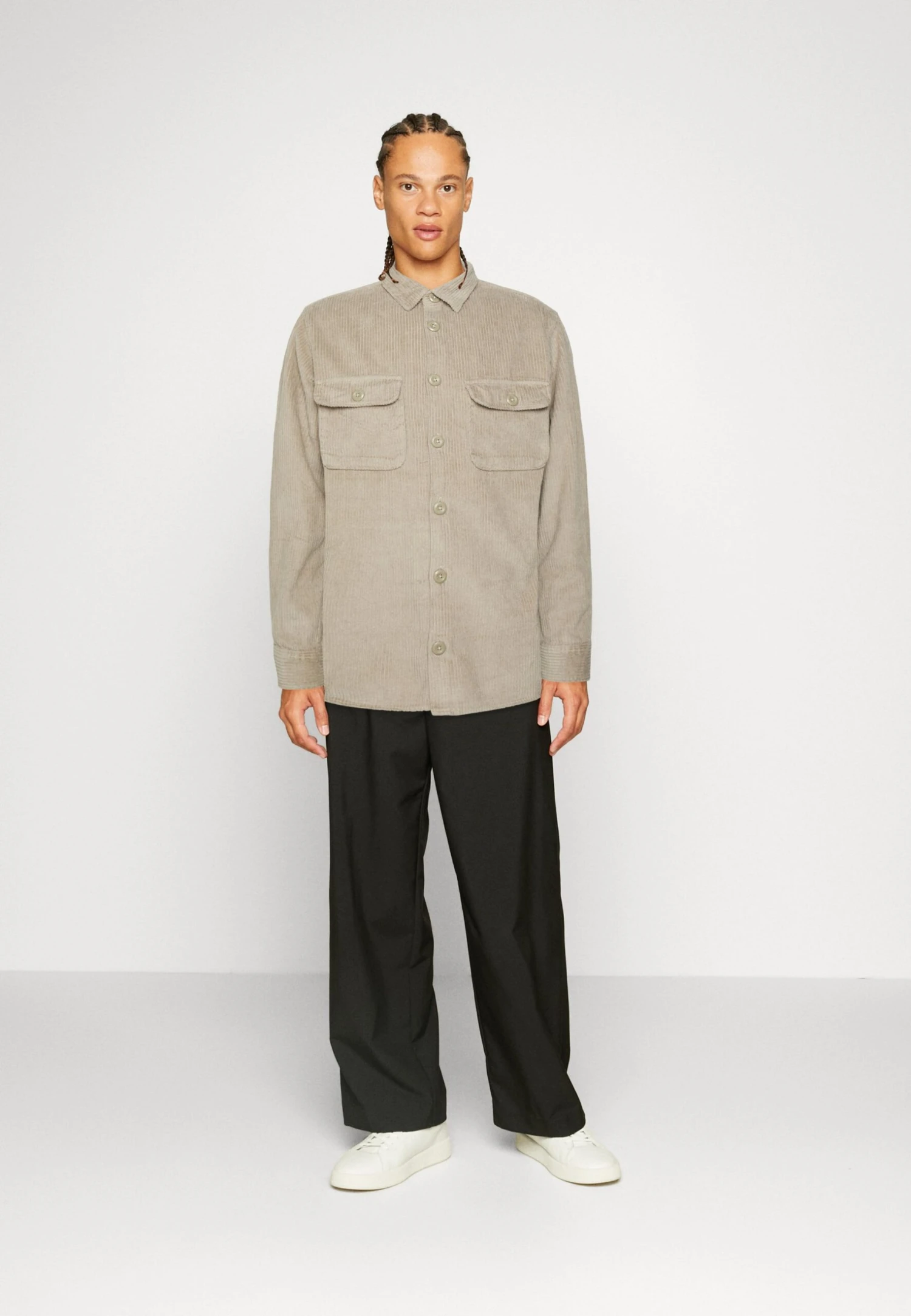 Jack & Jones Jjdarren OvershirtGiacca Da Mezza StagioneCrockery Uomo Giacche JA222D234-B11 4 Jack & Jones Jjdarren OvershirtGiacca Da Mezza StagioneCrockery Uomo Giacche JA222D234-B11 - immagine 2