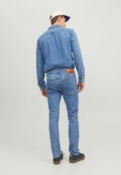 Jack & Jones Clark EvanJeans A SigarettaBlue Denim Uomo Jeans JA222G25G-K11 12 Jack & Jones Clark EvanJeans A SigarettaBlue Denim Uomo Jeans JA222G25G-K11 -Jack & Jones d21adf294c1141cd96f93ecb62c52cc5